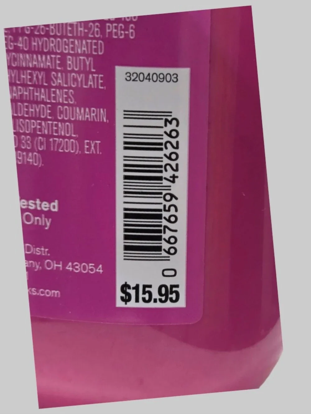 Bath & Body Works Ladie's 